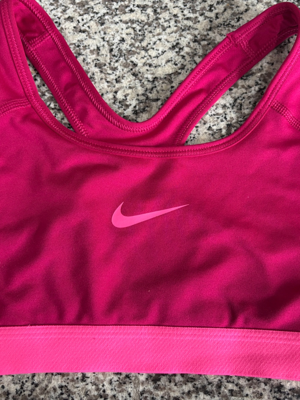 Nike Bright Pink Racerback Swim/Sport Top